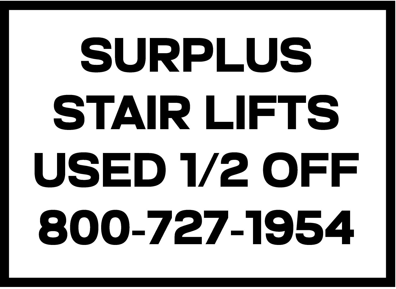 Carlsbad Beach refurbished and slightly Used chair stair lift glide